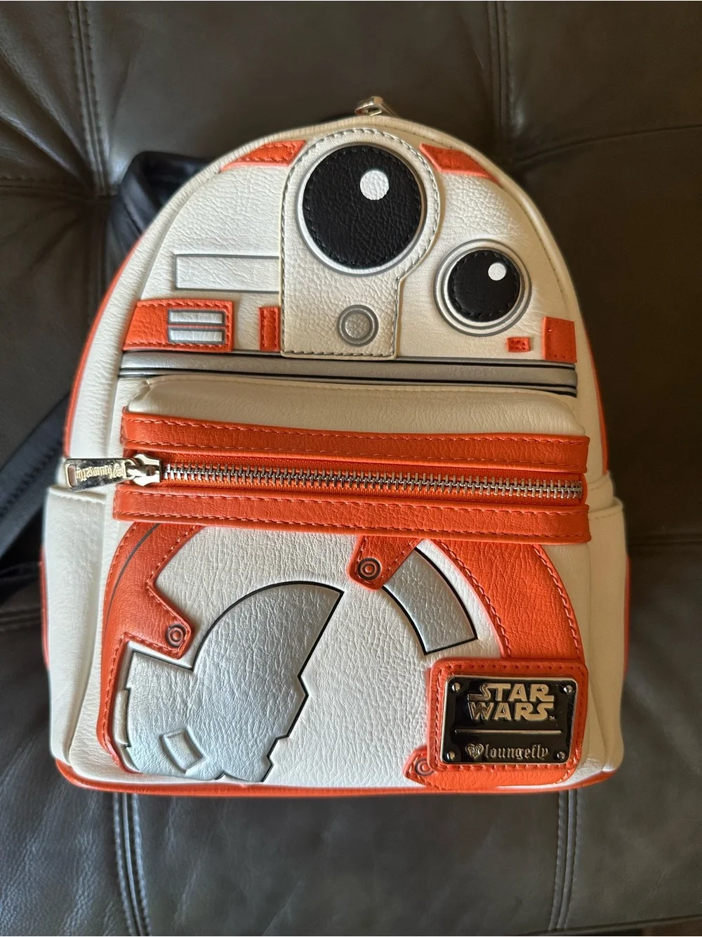 Loungefly Star Wars BB-8 Mini Backpack - White & Orange